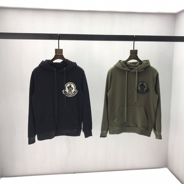 19 autumn winter new men 039 and women 039 weater jacket round neck cotton fabric zipper hooded panel embroidery high den ity technol, Black
19 autumn winter new men 039 and women 039 weater jacket round neck cotton fabric zipper hooded panel embroidery high den ity technol, Black