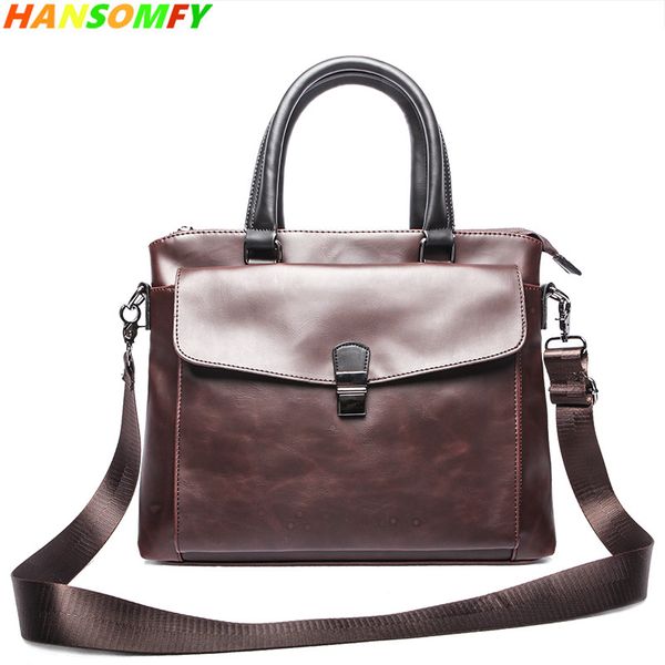 14" lap100% genuine leather men business official handbag cross-section buckle briefcase messenger travel shoulder bags
14" lap100% genuine leather men business official handbag cross-section buckle briefcase messenger travel shoulder bags