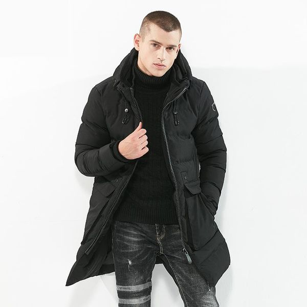2019 brand luxury winter men jackets male fashion hooded cotton padded slim fit thicken warm parkas man casual clothing expedition parka, Black
2019 brand luxury winter men jackets male fashion hooded cotton padded slim fit thicken warm parkas man casual clothing expedition parka, Black