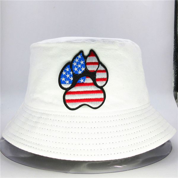 dog footprints embroidery cotton bucket hat fisherman hat outdoor travel sun cap hats for kid men women 57
dog footprints embroidery cotton bucket hat fisherman hat outdoor travel sun cap hats for kid men women 57