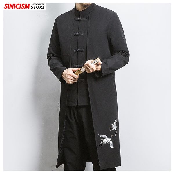 sinicism store mens fashion long embroidery jacket trench men chinese style buckle trench 2020 male spring coats -5xl clothing, Tan;black
sinicism store mens fashion long embroidery jacket trench men chinese style buckle trench 2020 male spring coats -5xl clothing, Tan;black