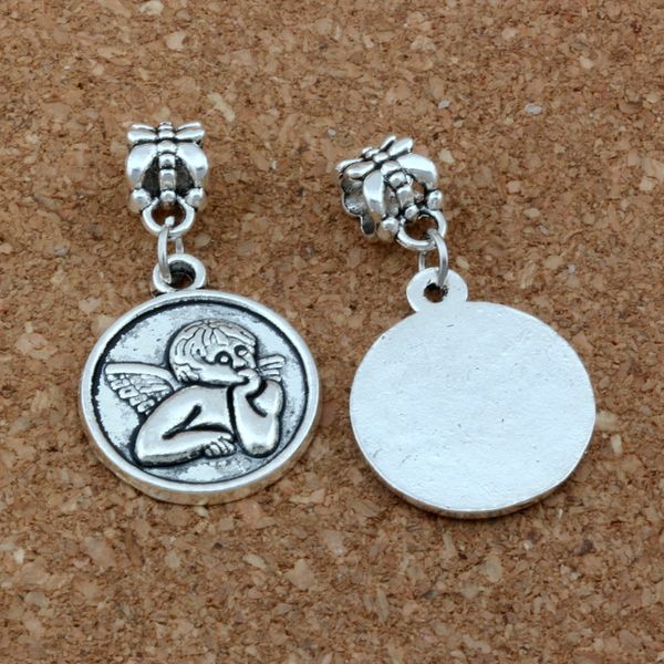 50pcs/lot Dangle Antique silver Cupid Angel alloy Charm Fit European Bracelets Jewelry DIY 18.8x34mm A-386a
50pcs/lot Dangle Antique silver Cupid Angel alloy Charm Fit European Bracelets Jewelry DIY 18.8x34mm A-386a