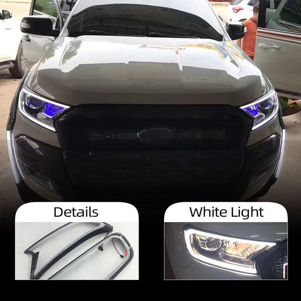 2pcs led drl for ford ranger/everest light brow car light headlamp headlight cover daytime running light 2015 2016 2017 2018 2019
2pcs led drl for ford ranger/everest light brow car light headlamp headlight cover daytime running light 2015 2016 2017 2018 2019