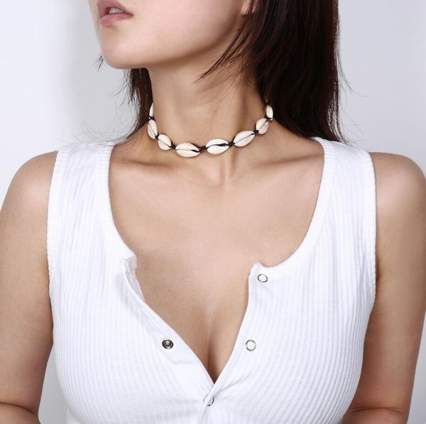 fashion sea shell choker necklace jewelry beach tassel necklace shell chain for women collar chocker for summer beach 3 colors choose, Silver
fashion sea shell choker necklace jewelry beach tassel necklace shell chain for women collar chocker for summer beach 3 colors choose, Silver