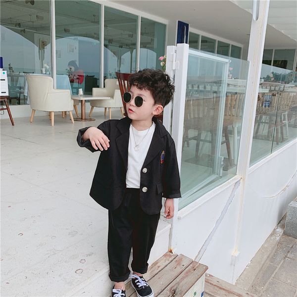 1 2 3 4 5 6 y boys suits spring autumn fashion college jacket pants 2pcs kids clothing korean handsome toddler boy clothing sets, White
1 2 3 4 5 6 y boys suits spring autumn fashion college jacket pants 2pcs kids clothing korean handsome toddler boy clothing sets, White