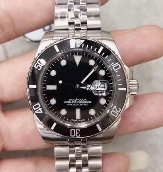 high end jubilee bracelet sapphire luminous black dial 40mm mens watches watch black ceramic bezel automatic 2813 movement wristwatches, Slivery;brown
high end jubilee bracelet sapphire luminous black dial 40mm mens watches watch black ceramic bezel automatic 2813 movement wristwatches, Slivery;brown