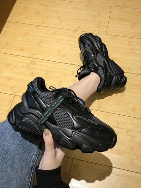 sports shoes 2020 new female korean version casual wild sponge cake thick bottom daddy shoes ins tide, Black
sports shoes 2020 new female korean version casual wild sponge cake thick bottom daddy shoes ins tide, Black
