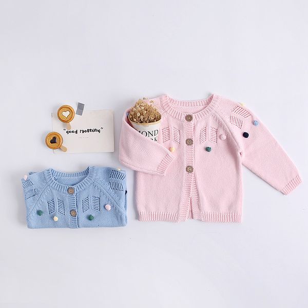 autumn baby girls princess cardigan 2019 new rainbow color pompon knit hollow out kids long sleeve sweater children all-match outwear y2571, Blue
autumn baby girls princess cardigan 2019 new rainbow color pompon knit hollow out kids long sleeve sweater children all-match outwear y2571, Blue