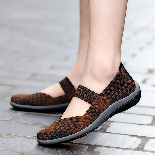 2018 summer flat female loafers women woven running shoes breathable sports shoe outdoor slip-on 35-42 walking sandals sneakers
2018 summer flat female loafers women woven running shoes breathable sports shoe outdoor slip-on 35-42 walking sandals sneakers