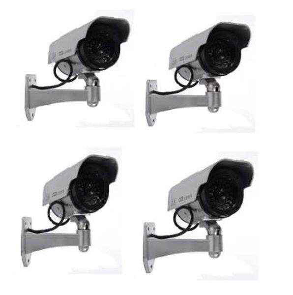 4x flashing light dummy fake security surveillance camera solar power cctv
4x flashing light dummy fake security surveillance camera solar power cctv
