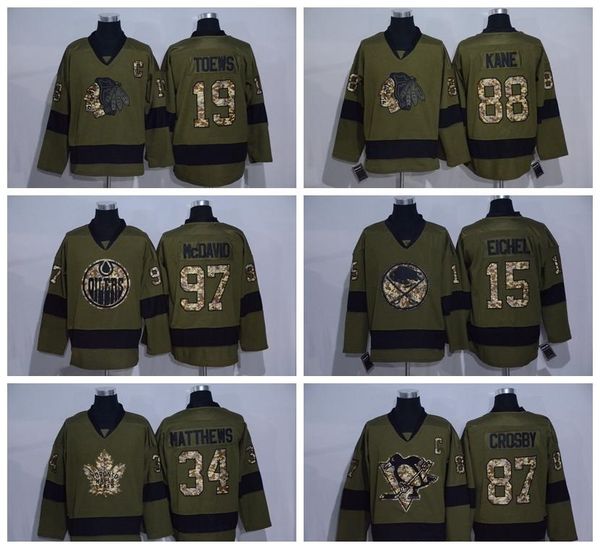 2016 salute to service ice hockey jerseys 88 patrick kane 97 connor mcdavid 15 jack eichel 87 sidney crosby 34 auston matthews, Black;red
2016 salute to service ice hockey jerseys 88 patrick kane 97 connor mcdavid 15 jack eichel 87 sidney crosby 34 auston matthews, Black;red