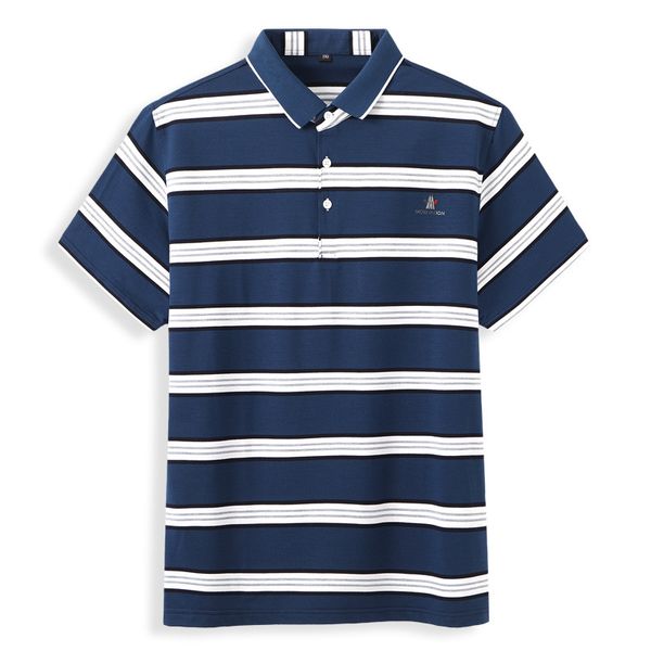 summer 2020 new mens shirt plus fat fashion casual striped lapel short sleeve homme soft breathable fabric, White;black
summer 2020 new mens shirt plus fat fashion casual striped lapel short sleeve homme soft breathable fabric, White;black