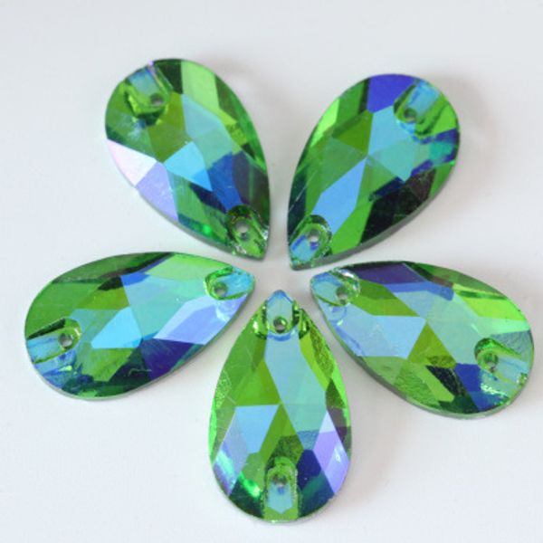 dark greenab waterdrop shape rhinestone crystal 2 holes loose rhinestones sew-on apparel sewing accessories diy crafts sew-on luxury diamond, Black 
dark greenab waterdrop shape rhinestone crystal 2 holes loose rhinestones sew-on apparel sewing accessories diy crafts sew-on luxury diamond, Black