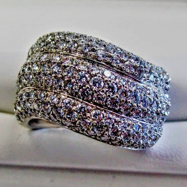 luxury female three layers zircon stone ring vintage silver filled love wedding ring fashion engagement promise rings for women, Slivery;golden
luxury female three layers zircon stone ring vintage silver filled love wedding ring fashion engagement promise rings for women, Slivery;golden