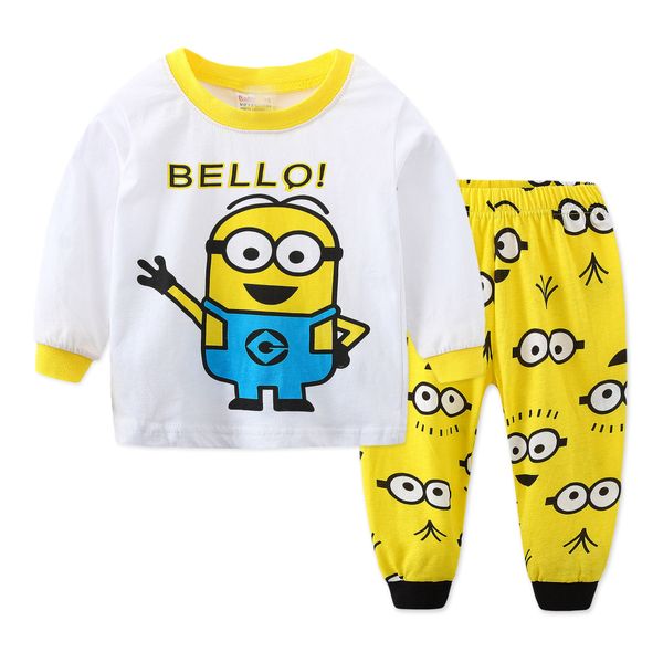 new autumn spring children toddler pajamas cotton pajama baby pijama pyjamas kids baby girl sleepers boys suit minions cartoon, Blue;red
new autumn spring children toddler pajamas cotton pajama baby pijama pyjamas kids baby girl sleepers boys suit minions cartoon, Blue;red