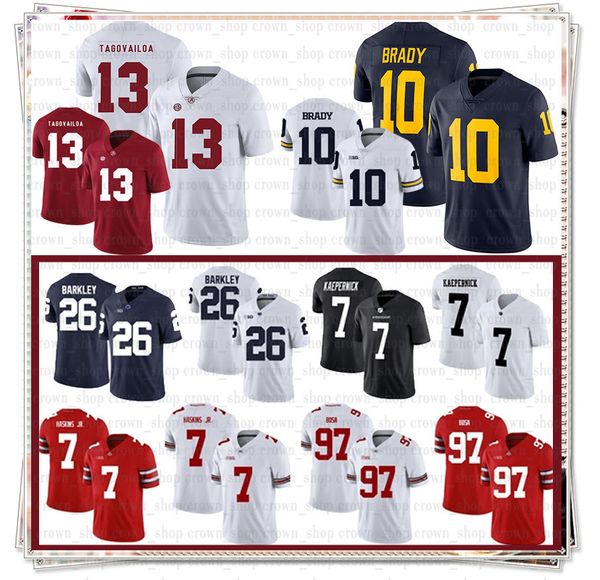 13 tua tagovailoa ncaa 7 dwayne haskins jr alabama crimson tide jersey nick bosa michigan tom brady ohio state buckeyes football jerseys13, Black
13 tua tagovailoa ncaa 7 dwayne haskins jr alabama crimson tide jersey nick bosa michigan tom brady ohio state buckeyes football jerseys13, Black