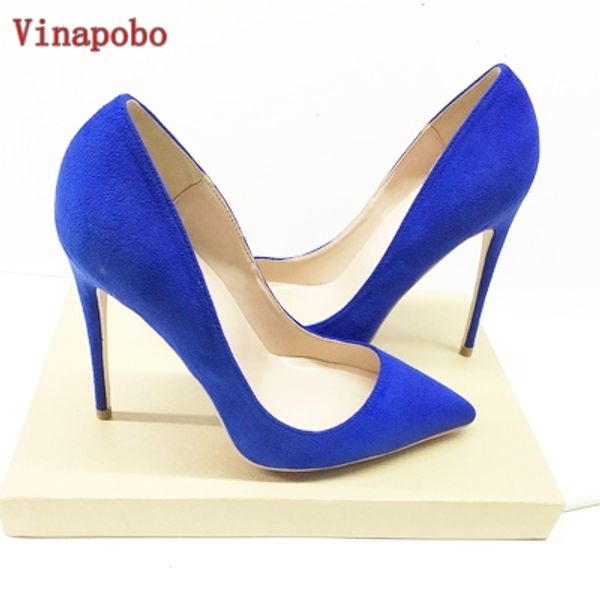 vinapobo 2019 new suede leather pumps women shoes pointed toe summer shoes shallow elegant party wedding high heels, Black
vinapobo 2019 new suede leather pumps women shoes pointed toe summer shoes shallow elegant party wedding high heels, Black