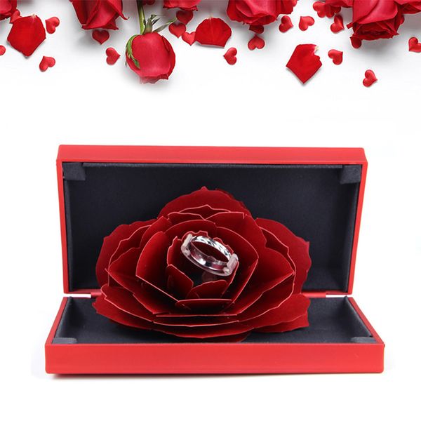 folding flower ring box romantic marriage rotating rose ring box party wedding engagement jewelry storage display hold
folding flower ring box romantic marriage rotating rose ring box party wedding engagement jewelry storage display hold