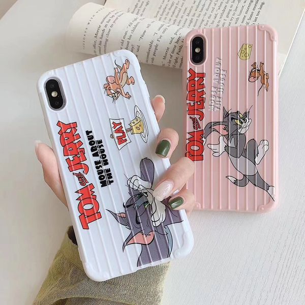 for iphone xs max xr phone case cartoon mouse cat suitcase 6 7 8 x plus curved surface tpu soft cell phone cases
for iphone xs max xr phone case cartoon mouse cat suitcase 6 7 8 x plus curved surface tpu soft cell phone cases