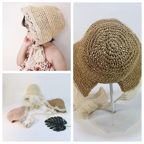children's fisherman hat lace tie sunshade cap baby girl sunscreen beach hat party straw cap stingy brim hats outdoor hats cca11792 10p, Black;white
children's fisherman hat lace tie sunshade cap baby girl sunscreen beach hat party straw cap stingy brim hats outdoor hats cca11792 10p, Black;white