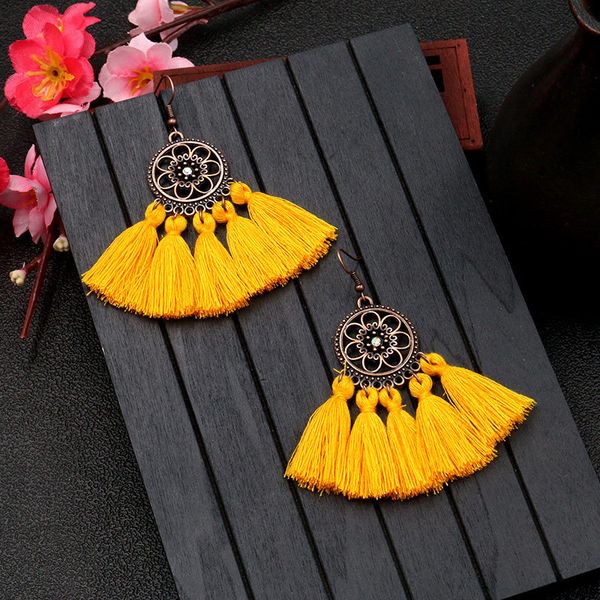 kimter bohemian tassel earrings for women girls vintage round long dangle drop hook earring wedding jewelry dhl 58xy f, Golden;silver
kimter bohemian tassel earrings for women girls vintage round long dangle drop hook earring wedding jewelry dhl 58xy f, Golden;silver