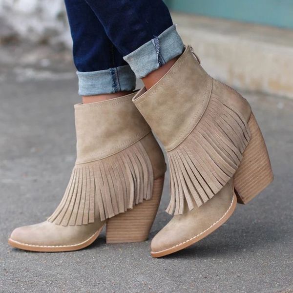 puimentiua fashion winter women boots tassel faux suede leather fringe ankle boots woman girl shoes buckle booties ladies shoes, Black
puimentiua fashion winter women boots tassel faux suede leather fringe ankle boots woman girl shoes buckle booties ladies shoes, Black
