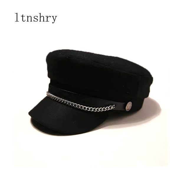 autumn winter chain wool berets for women female flat army cap salior hat black girl ladies travel berets painters cap, Blue;gray
autumn winter chain wool berets for women female flat army cap salior hat black girl ladies travel berets painters cap, Blue;gray