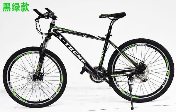 genuine 26 \aluminum alloy mountain bike 21-speed variable speed front and rear disc brakes
genuine 26 \aluminum alloy mountain bike 21-speed variable speed front and rear disc brakes