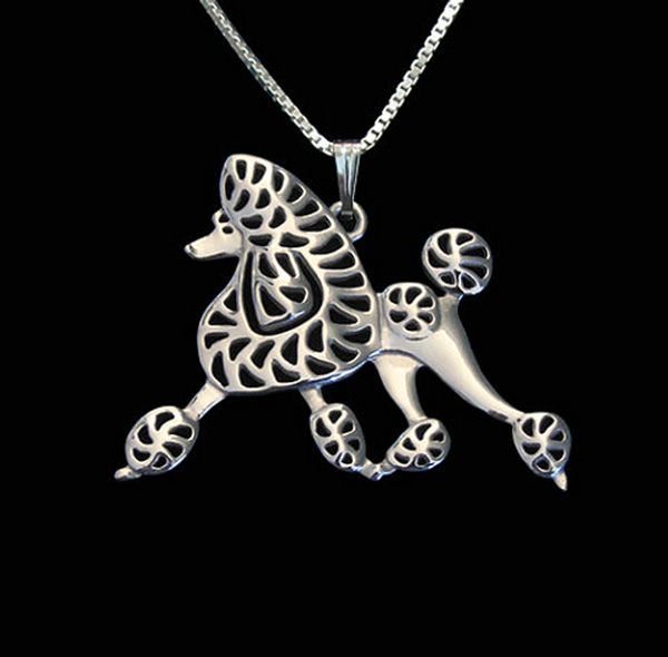 poodle dog necklace handmade carved hollow accessory jewelry silver/golden colors plated fast delivery
poodle dog necklace handmade carved hollow accessory jewelry silver/golden colors plated fast delivery