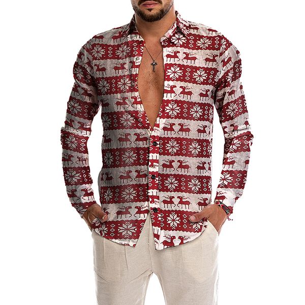 heflashor 2019 new autumn men's christmas shirt cardigan santa claus shirt party casual button down dress deer print, White;black
heflashor 2019 new autumn men's christmas shirt cardigan santa claus shirt party casual button down dress deer print, White;black