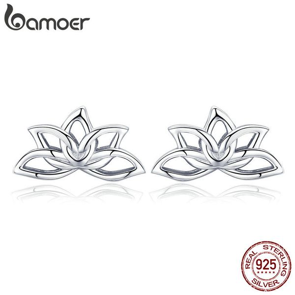 bamoer new arrival 925 sterling silver lotus flower stud earrings for women elegant lotus earrings silver jewelry bse024, Golden
bamoer new arrival 925 sterling silver lotus flower stud earrings for women elegant lotus earrings silver jewelry bse024, Golden