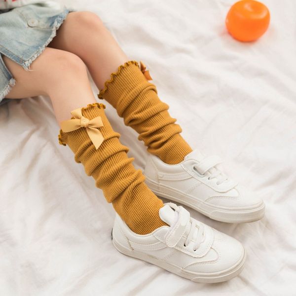 new cotton long cute bowknot socks for baby girls toddler spring autumn kids high knee sock high-quality gift, Pink;yellow
new cotton long cute bowknot socks for baby girls toddler spring autumn kids high knee sock high-quality gift, Pink;yellow