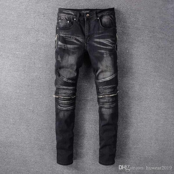 new creative striped slim feet jeans mens knee pleats cycling pants designer brand apparel fashion zipper mens designer jeans denim trousers, Blue
new creative striped slim feet jeans mens knee pleats cycling pants designer brand apparel fashion zipper mens designer jeans denim trousers, Blue