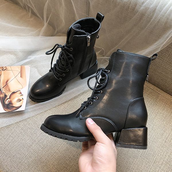 shoes lady boots booties woman 2019 low heel round toe winter footwear lace up luxury designer boots-women ladies lolita black
shoes lady boots booties woman 2019 low heel round toe winter footwear lace up luxury designer boots-women ladies lolita black