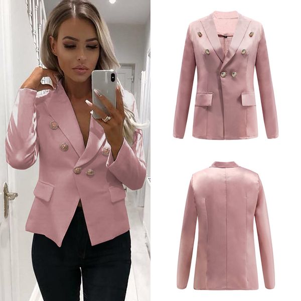 women coats long sleeve blazer lady open front short solid color cardigan suit jacket autumn winter office coats ks-shipping, White;black
women coats long sleeve blazer lady open front short solid color cardigan suit jacket autumn winter office coats ks-shipping, White;black