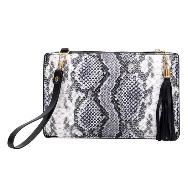 women clutches bag fashion retro serpentine tassel punk handy wrist clutch bag snake skin designer phone key purse bolso mujer
women clutches bag fashion retro serpentine tassel punk handy wrist clutch bag snake skin designer phone key purse bolso mujer