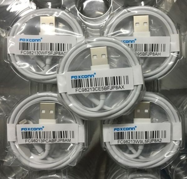 100pc Lot 100 Genuine Original 1m 3ft E75 Chip Od 3 0mm Data U B Charger Cable For Foxconn 6 6 7 8 Plu