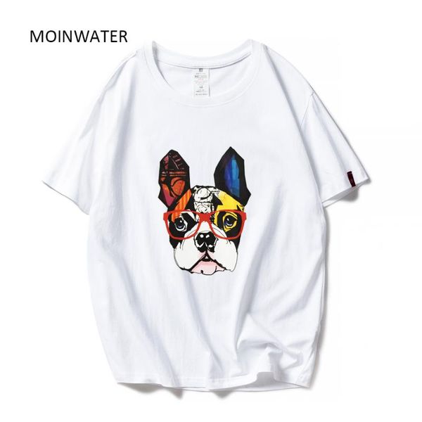 moinwater women dog pattern t shirts lady fashionable tees summer short sleeve female cotton mt1908, White
moinwater women dog pattern t shirts lady fashionable tees summer short sleeve female cotton mt1908, White