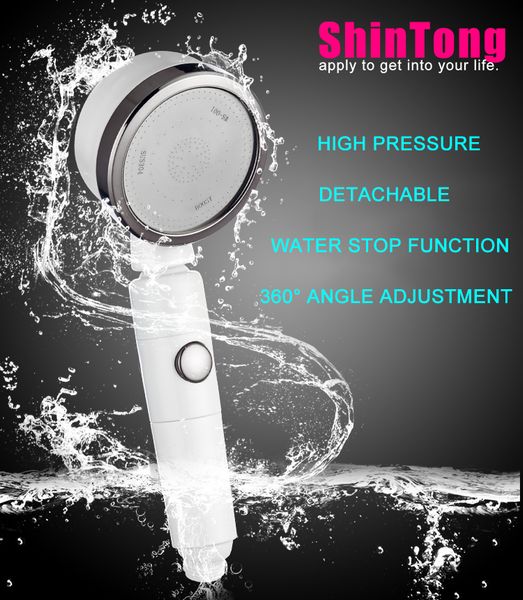3.3inch high pressure handheld shower head 360 degree angle adjustment water sfunction with switch detachable shower head
3.3inch high pressure handheld shower head 360 degree angle adjustment water sfunction with switch detachable shower head