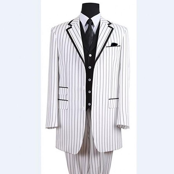 groomsmen white with black stripes groom tuxedos notch lapel men suits wedding man 3 pieces ( jacket+pants+vest+tie ) c846, White;black
groomsmen white with black stripes groom tuxedos notch lapel men suits wedding man 3 pieces ( jacket+pants+vest+tie ) c846, White;black