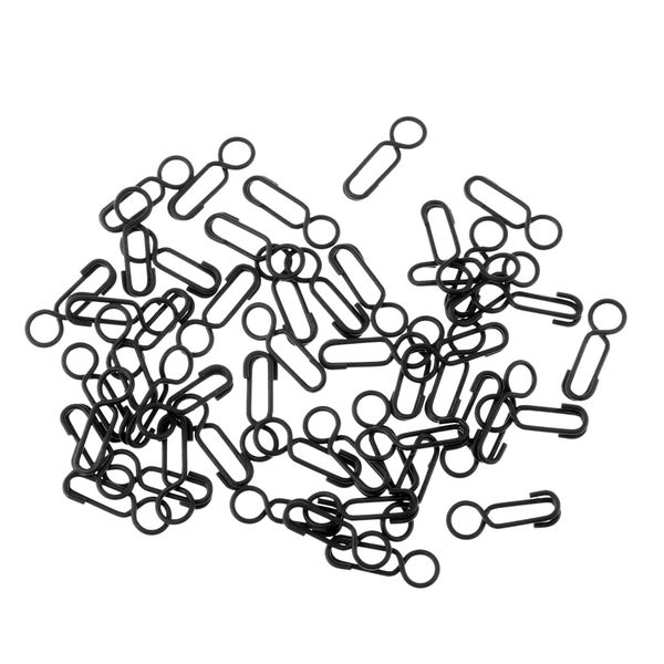 50pcs stainless steel mini fishing quick change clips round head snap safty connector pin carp fishing tackle black
50pcs stainless steel mini fishing quick change clips round head snap safty connector pin carp fishing tackle black
