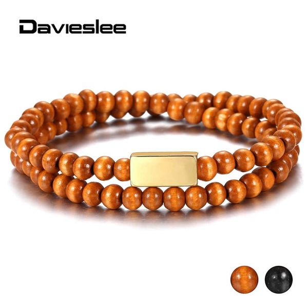 personalized engraved name bracelet 6mm double strands stretch wrap wood beaded bracelet for men women brown black dpz020
personalized engraved name bracelet 6mm double strands stretch wrap wood beaded bracelet for men women brown black dpz020