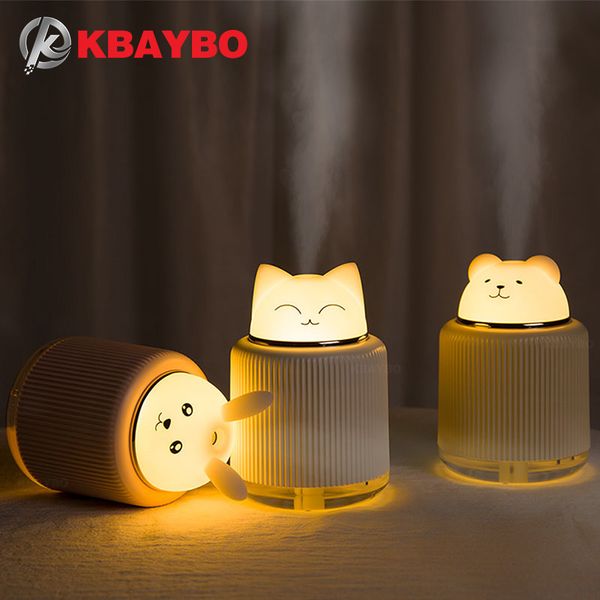 kbaybo 300ml cartoon air humidifier usb ultrasonic electric aromatherapy essential oil diffuser with night light home office
kbaybo 300ml cartoon air humidifier usb ultrasonic electric aromatherapy essential oil diffuser with night light home office