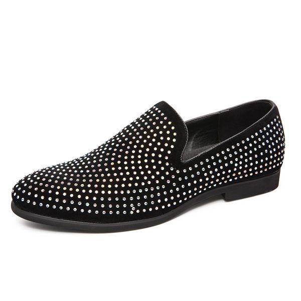 big size cow suede leather slip on men loafers mocassin fashion men's flats breathable footwear man casual shoes, Black
big size cow suede leather slip on men loafers mocassin fashion men's flats breathable footwear man casual shoes, Black