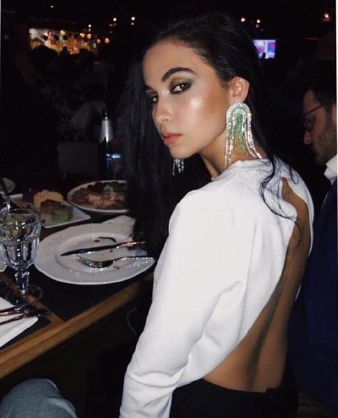 fashion- brand crystal statement earrings for women handmade glass beads tassel earring pendant party femme brincos jewelry 2019, Golden;silver
fashion- brand crystal statement earrings for women handmade glass beads tassel earring pendant party femme brincos jewelry 2019, Golden;silver