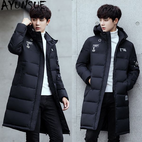 ayunsue 2019 new winter jacket men parka down cotton thick korean long coat padded jackets parkas chaqueta hombre invierno kj756, Tan;black
ayunsue 2019 new winter jacket men parka down cotton thick korean long coat padded jackets parkas chaqueta hombre invierno kj756, Tan;black