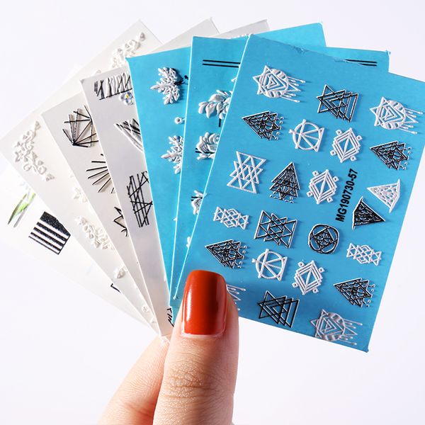 5d flower totem pattern nail sticker plant design transfer decals decoration tips papers wraps nail art accessories diy, Black
5d flower totem pattern nail sticker plant design transfer decals decoration tips papers wraps nail art accessories diy, Black
