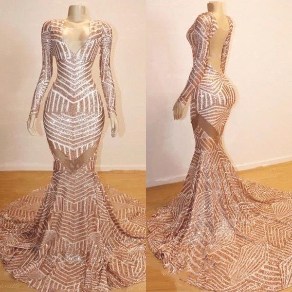 deep v-neck backless mermaid prom dresses 2019 long elegant long sleeve sequined formal party dresses vestidos de gala, White;black
deep v-neck backless mermaid prom dresses 2019 long elegant long sleeve sequined formal party dresses vestidos de gala, White;black