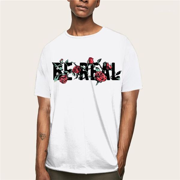 males fashion casual teenagers rose print tshirts summer designer mens crew neck short sleeve loose tees, White;black
males fashion casual teenagers rose print tshirts summer designer mens crew neck short sleeve loose tees, White;black