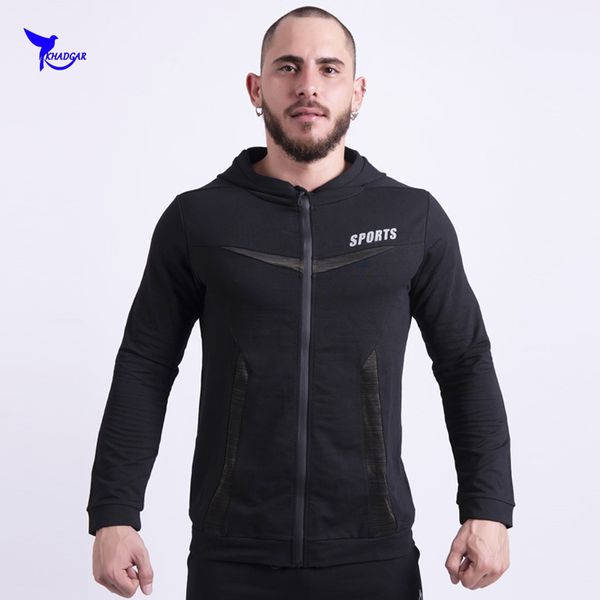 autumn winter men bodybuilding running hoodies cotton sportswear clothes men's gym hoody long sleeve sport fitness hooded jacket, Black;red
autumn winter men bodybuilding running hoodies cotton sportswear clothes men's gym hoody long sleeve sport fitness hooded jacket, Black;red